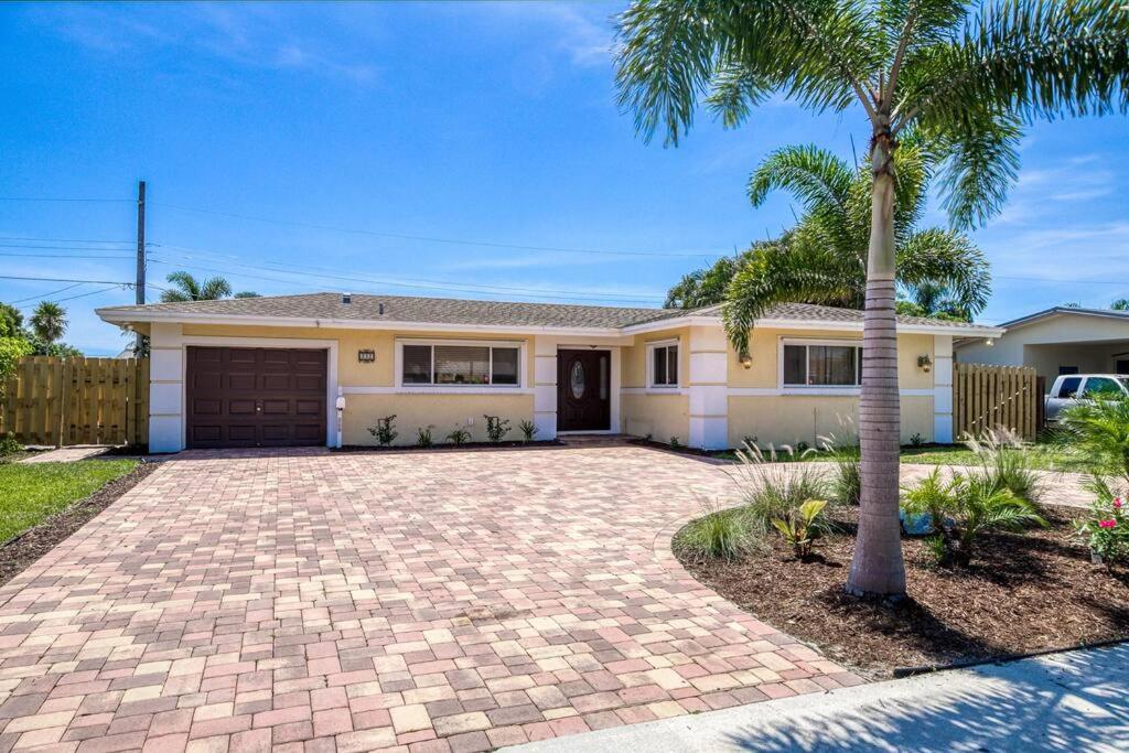 Paradise 4 Min To The Beach With Private Heated Pool Deerfield Beach Dış mekan fotoğraf