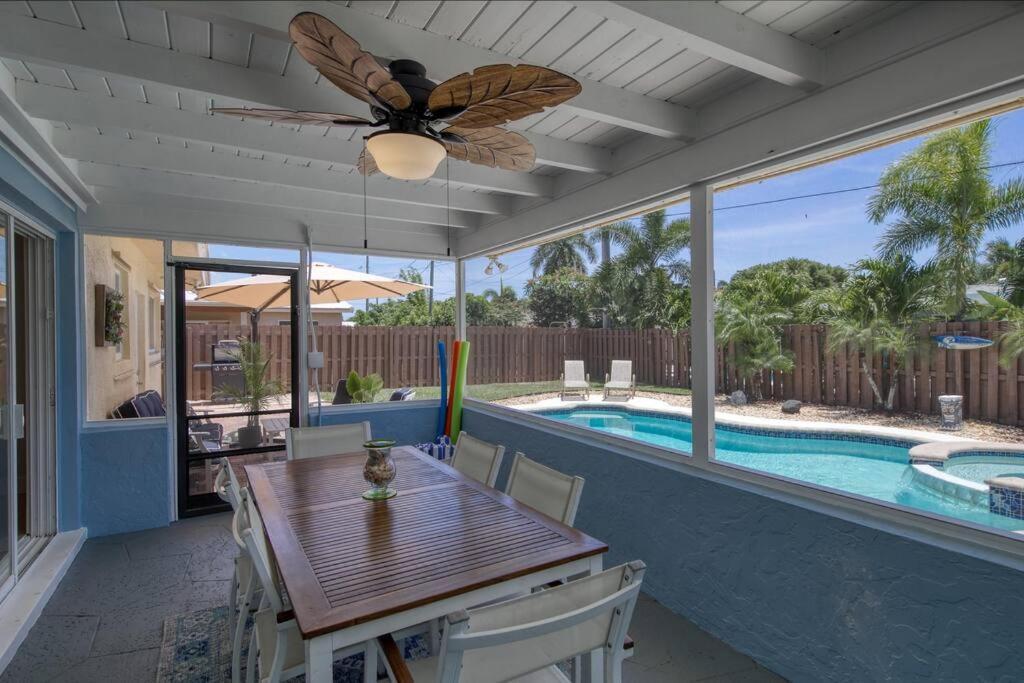 Paradise 4 Min To The Beach With Private Heated Pool Deerfield Beach Dış mekan fotoğraf